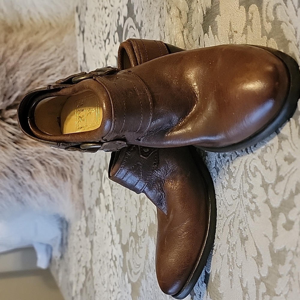 Frye Boots Harness Mules Size 8.5 - Picture 3 of 9